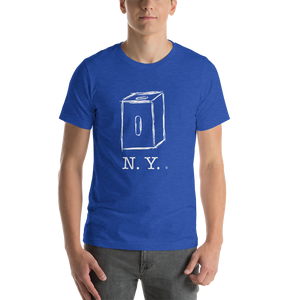 T-shirt unisexe à manches courtes (N.Y.)  /  Short Sleeves T-Shirt (N.Y.)