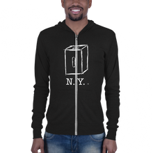 Unisex zip hoodie (N.Y.)