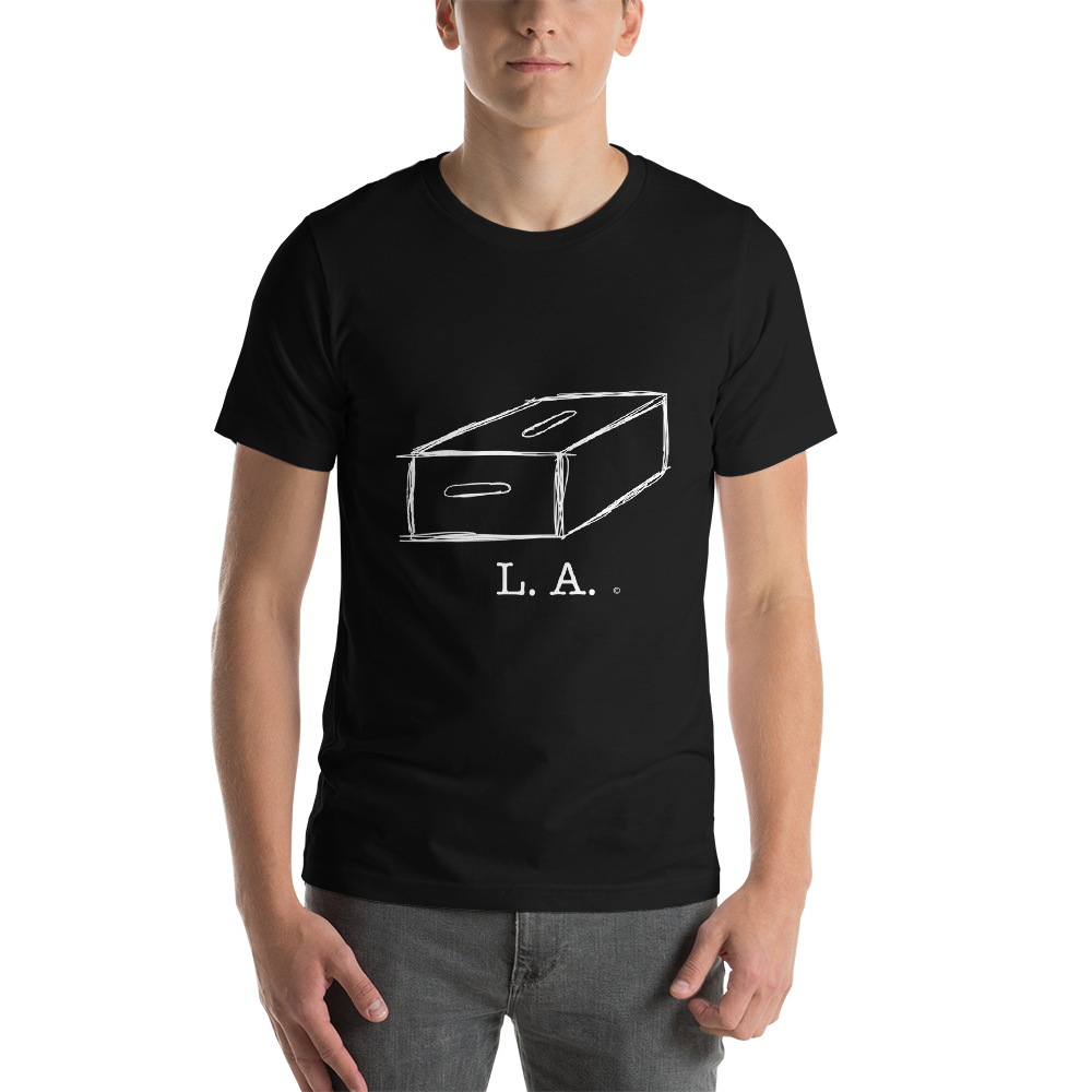 T-shirt unisexe à manches courtes (L.A.) / Short Sleeves T-Shirt (L.A.)