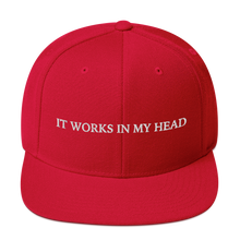 Snapback Hat / Casquette (It works in my head)