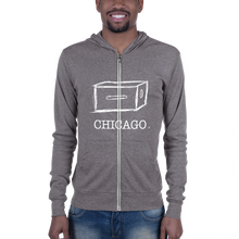 Unisex zip hoodie (Chicago)