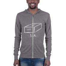 Unisex zip hoodie (L.A.)
