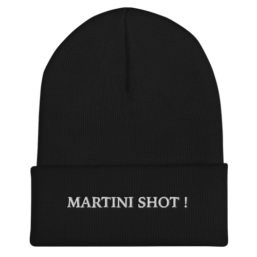 Cuffed Beanie / Tuque (Martini shot !)