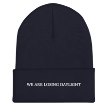 Cuffed Beanie / Tuque (We are losing daylight)