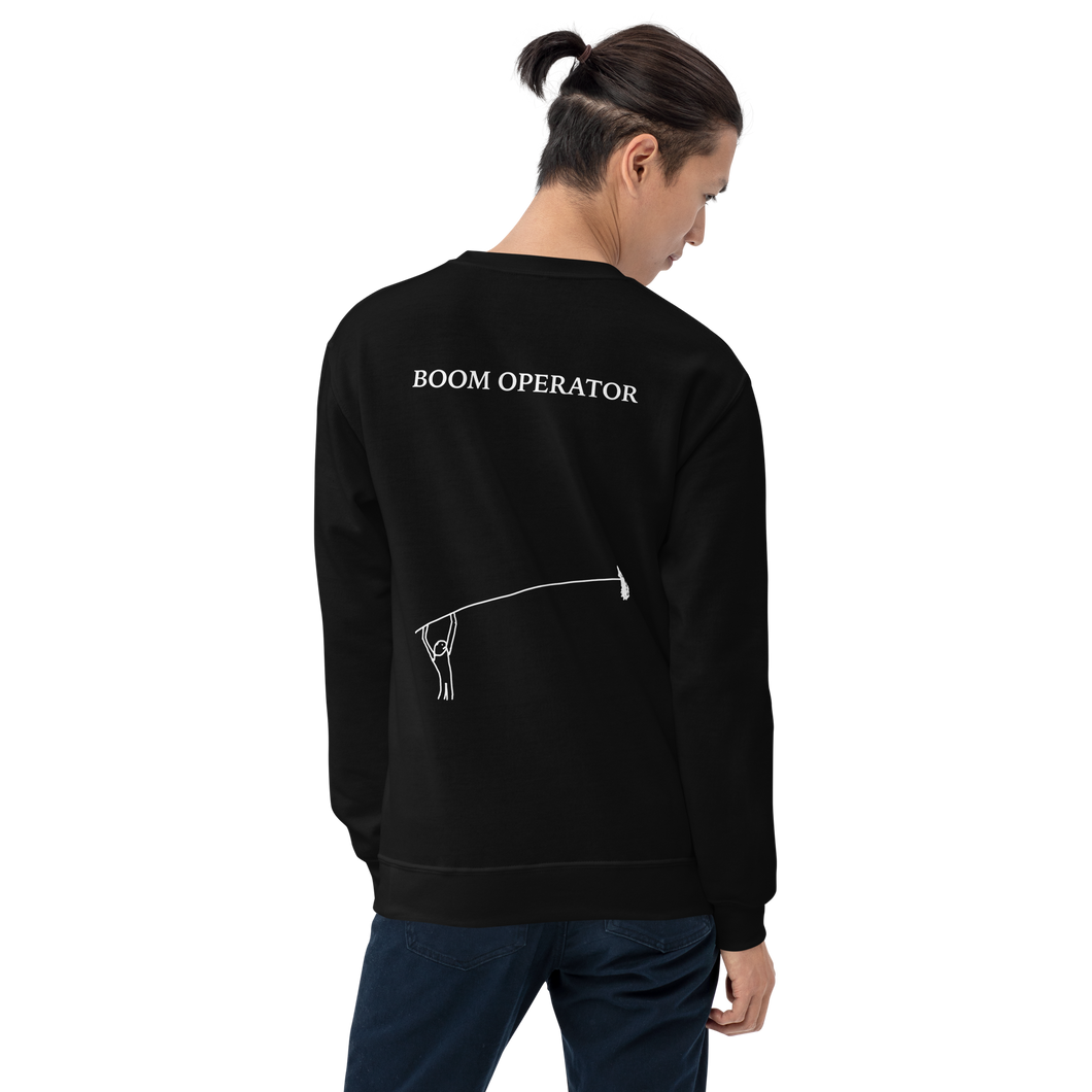 Unisex Sweatshirt - Coton ouaté (Boom operator)